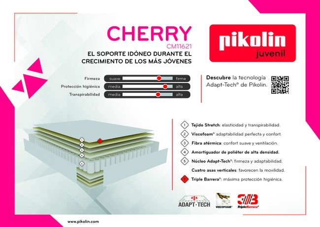 COLCHÓN MODELO CHERRY PIKOLIN